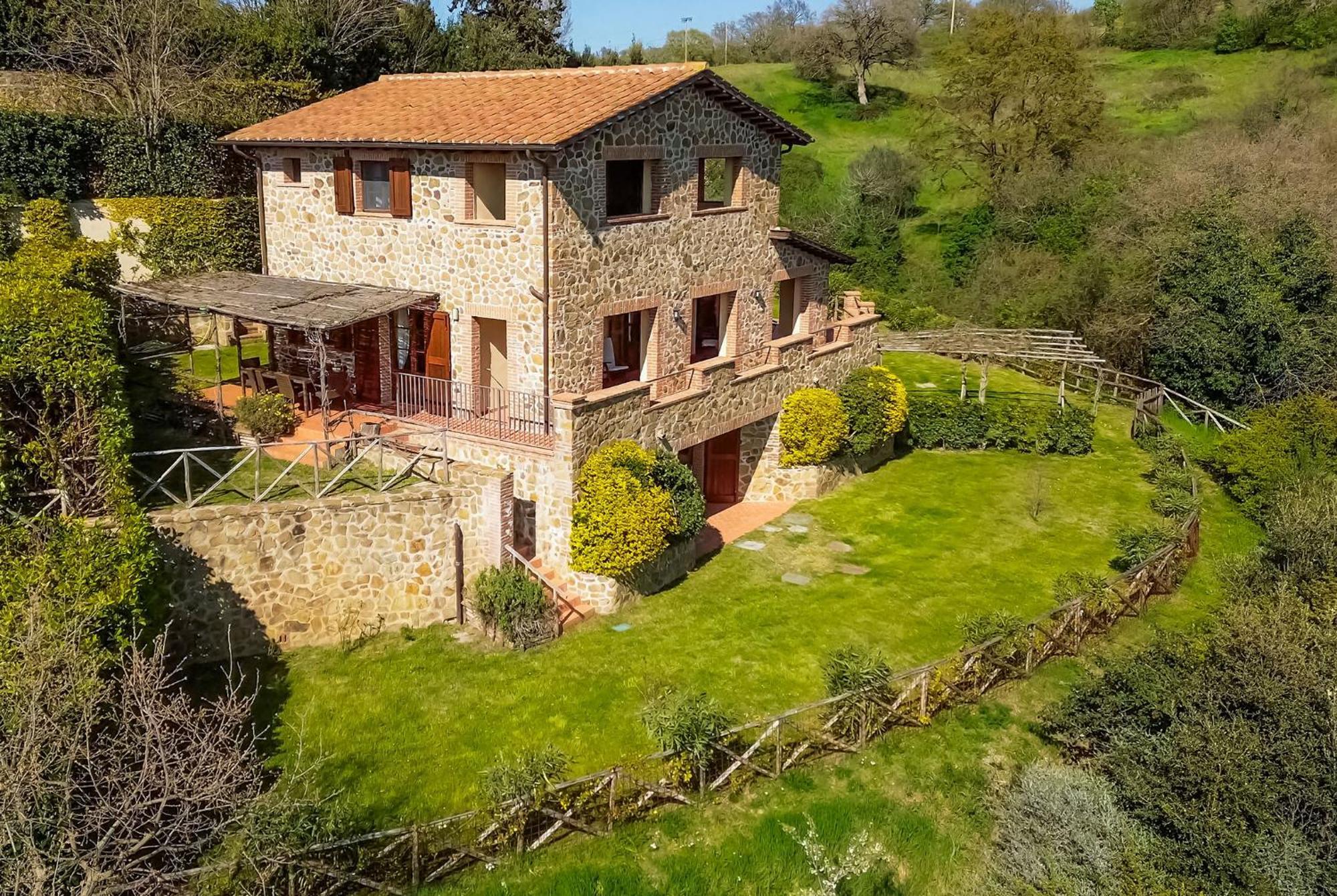 Home With A View In Scansano, Tuscany Exterior foto