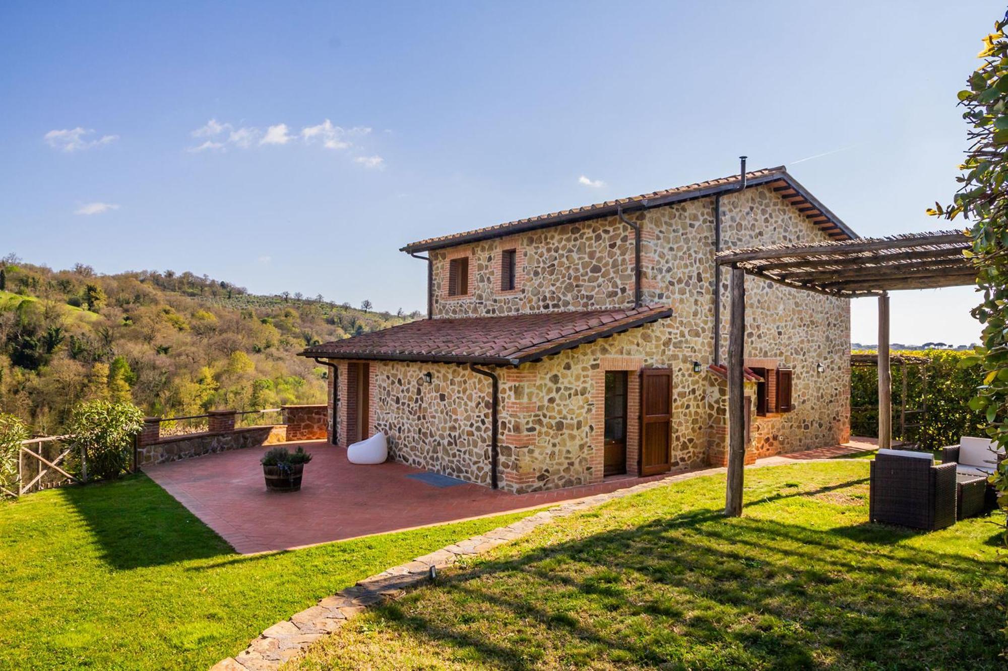 Home With A View In Scansano, Tuscany Exterior foto
